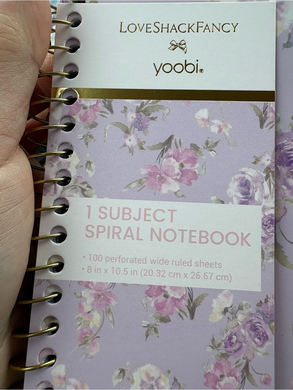 LoveShackFancy, Target notebook bundle, set,